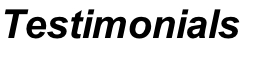 Testimonials